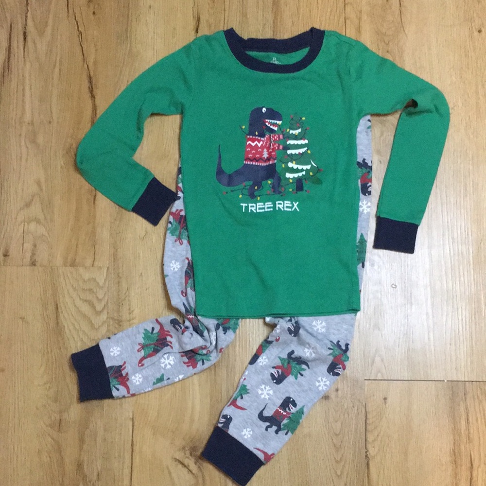 PL sleep Dinosaur Tree Rex Pajama